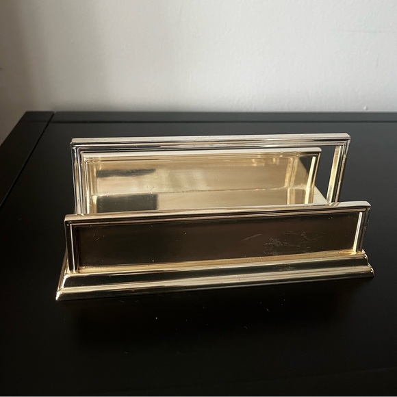 Metal Pottery Barn Bundle (Mail Organizer , Clock , Candle Holder ) - Picture 7 of 11